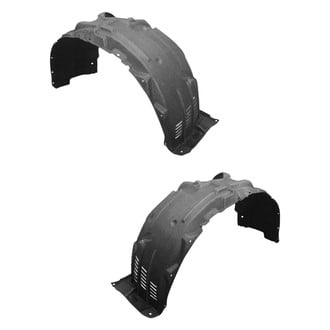 Alzare® - Front Driver and Passenger Side Fender Liner Set (CAPA Certified)