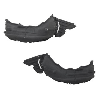 Alzare® - Front Driver and Passenger Side Fender Liner Set (CAPA Certified)