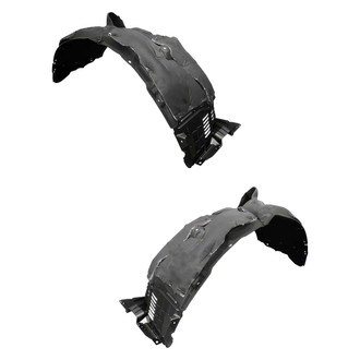 Alzare® - Front Driver and Passenger Side Fender Liner Set (CAPA Certified)
