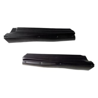 Alzare® - Rear Lower Driver and Passenger Side Door Molding Set (Standard Line)