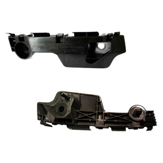 Alzare® - Front Driver and Passenger Side Bumper Cover Retainer Set (Standard Line)