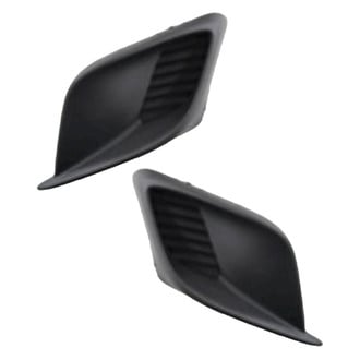 Alzare® - Front Driver and Passenger Side Fog Light Cover Set (CAPA Certified)