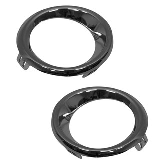 Alzare® - Front Driver and Passenger Side Fog Light Trim Set (Standard Line)