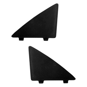 Alzare® - Front Driver and Passenger Side Tow Hook Cover Set (Standard Line)