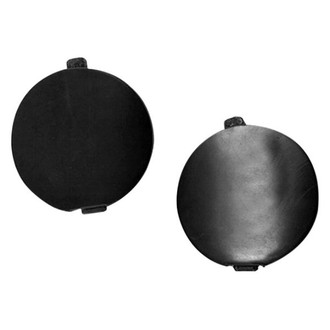 Alzare® - Rear Driver and Passenger Side Tow Hook Cover Set (Standard Line)