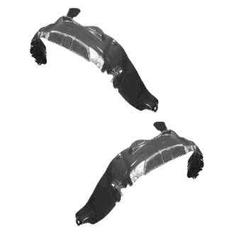 Alzare® - Front Driver and Passenger Side Fender Liner Set (Standard Line)