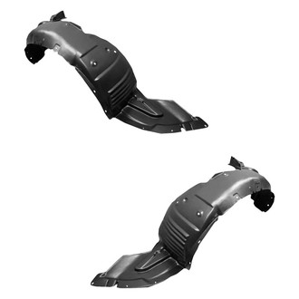 Alzare® - Front Driver and Passenger Side Fender Liner Set (Standard Line)