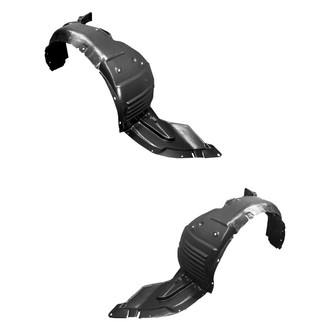 Alzare® - Front Driver and Passenger Side Fender Liner Set (Standard Line)