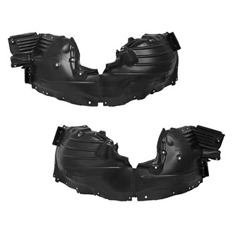 Alzare® - Front Driver and Passenger Side Fender Liner Set (CAPA Certified)