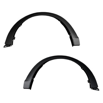 Alzare® - Front Driver and Passenger Side Wheel Arch Molding Set (CAPA Certified)