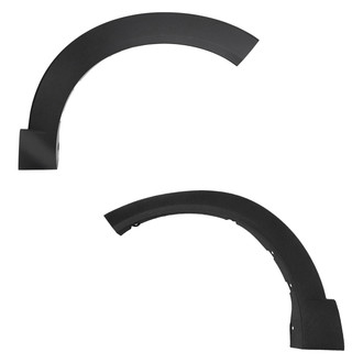 Alzare® - Front Driver and Passenger Side Wheel Arch Trim Set (CAPA Certified)