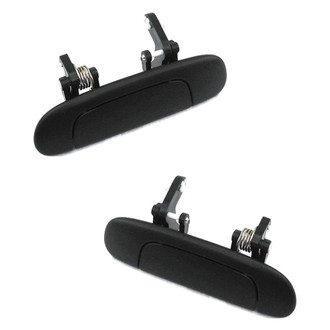 Alzare® - Rear Driver and Passenger Side Exterior Door Handle Set (Standard Line)