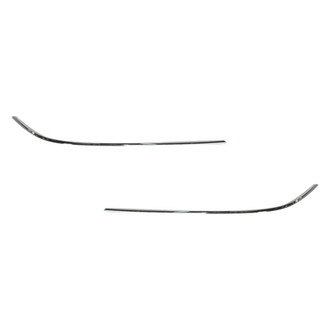 Alzare® - Front Driver and Passenger Side Bumper Molding Set (Standard Line)