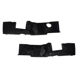 Alzare® - Front Driver and Passenger Side Bumper Absorber Set (Standard Line)