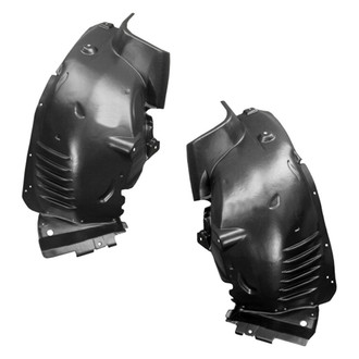 Alzare® - Front Forward Driver and Passenger Side Fender Liner Set (CAPA Certified)