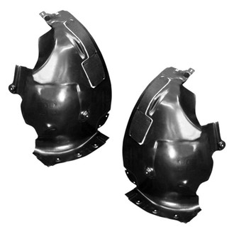 Alzare® - Front Rearward Driver and Passenger Side Fender Liner Set (Standard Line)
