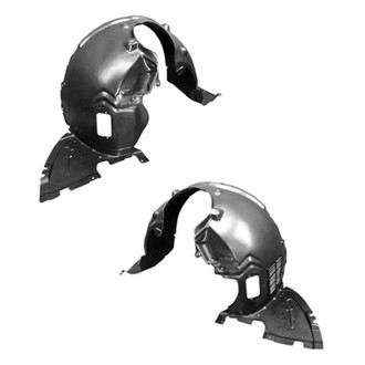 Alzare® - Front Driver and Passenger Side Fender Liner Set (Standard Line)