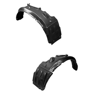 Alzare® - Front Driver and Passenger Side Fender Liner Set (Standard Line)