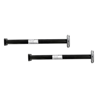 Alzare® - Front Driver and Passenger Side Bumper Cover Bracket Set (Standard Line)