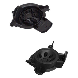 Alzare® - Front Driver and Passenger Side Fog Light Cover Set (Standard Line)