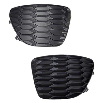 Alzare® - Front Driver and Passenger Side Fog Light Cover Set (Standard Line)