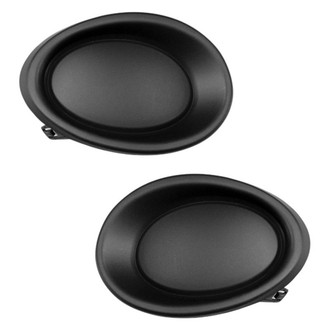 Alzare® - Front Driver and Passenger Side Fog Light Cover Set (Standard Line)