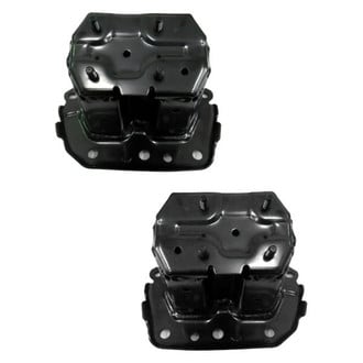 Alzare® - Front Driver and Passenger Side Bumper Mounting Bracket Set (CAPA Certified)