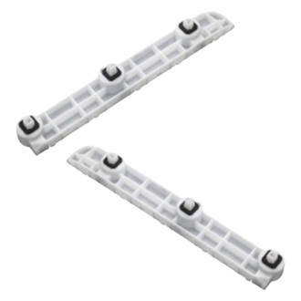 Alzare® - Rear Outer Driver and Passenger Side Bumper Cover Bracket Set (Standard Line)