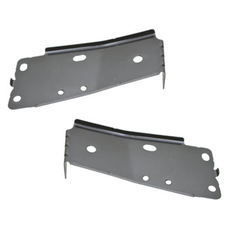 Alzare® - Rear Driver and Passenger Side Bumper Cover Retainer Set (Standard Line)