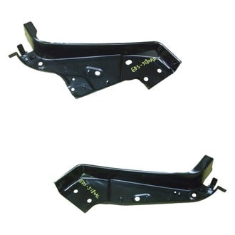 Alzare® - Upper Driver and Passenger Side Radiator Support Set (Standard Line)