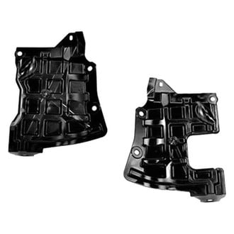 Alzare® - Driver and Passenger Side Fender Splash Shield Set (Standard Line)