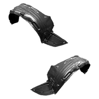 Alzare® - Front Driver and Passenger Side Fender Liner Set (CAPA Certified)