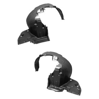 Alzare® - Front Driver and Passenger Side Fender Liner Set (CAPA Certified)