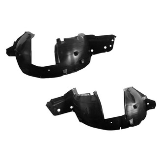 Alzare® - Front Driver and Passenger Side Fender Liner Set (Standard Line)