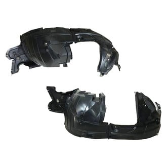 Alzare® - Front Driver and Passenger Side Fender Liner Set (CAPA Certified)