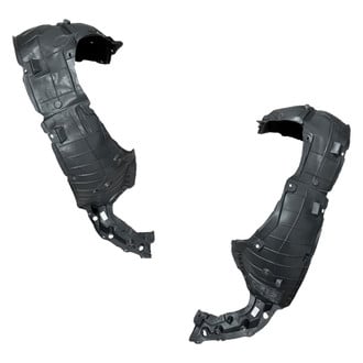 Alzare® - Front Driver and Passenger Side Fender Liner Set (CAPA Certified)