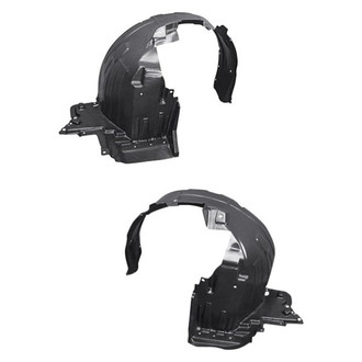 Alzare® - Front Driver and Passenger Side Fender Liner Set (Standard Line)