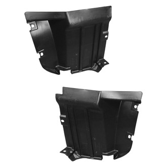 Alzare® - Front Forward Driver and Passenger Side Fender Liner Set (Standard Line)