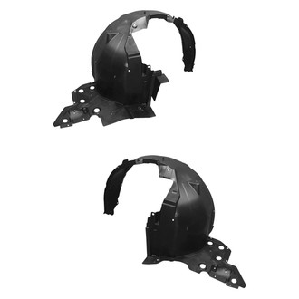 Alzare® - Front Driver and Passenger Side Fender Liner Set (Standard Line)