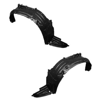 Alzare® - Front Driver and Passenger Side Fender Liner Set (CAPA Certified)