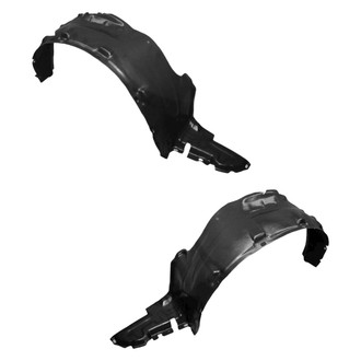 Alzare® - Front Driver and Passenger Side Fender Liner Set (CAPA Certified)