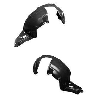 Alzare® - Front Driver and Passenger Side Fender Liner Set (Standard Line)