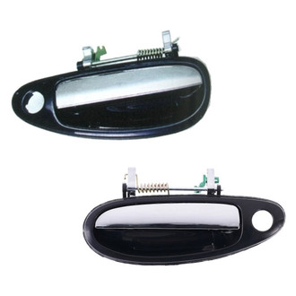 Alzare® - Front Driver and Passenger Side Exterior Door Handle Set (Standard Line)
