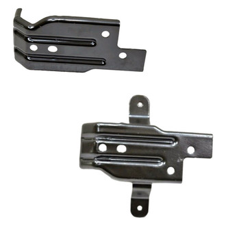 Alzare® - Lower Driver and Passenger Side Headlight Bracket Set (Standard Line)