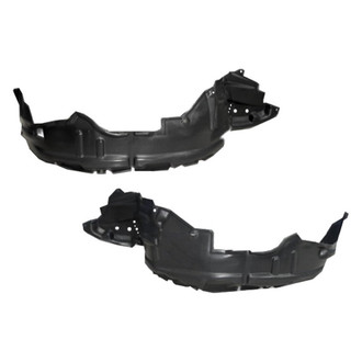 Alzare® - Front Driver and Passenger Side Fender Liner Set (CAPA Certified)