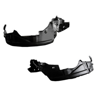 Alzare® - Front Driver and Passenger Side Fender Liner Set (CAPA Certified)