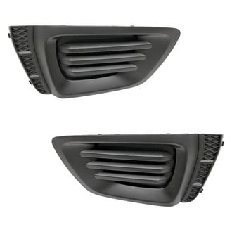 Alzare® - Front Driver and Passenger Side Fog Light Cover Set (Standard Line)
