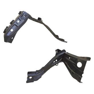 Alzare® - Front Driver and Passenger Side Fender Apron Set (CAPA Certified)