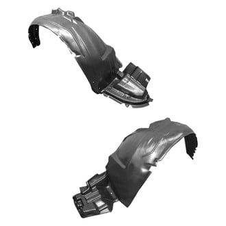 Alzare® - Front Driver and Passenger Side Fender Liner Set (Standard Line)