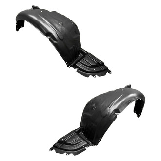 Alzare® - Front Driver and Passenger Side Fender Liner Set (Standard Line)